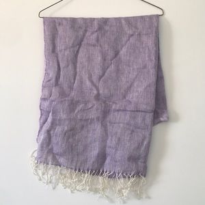 Luciano Pirenze Lilac Shawl